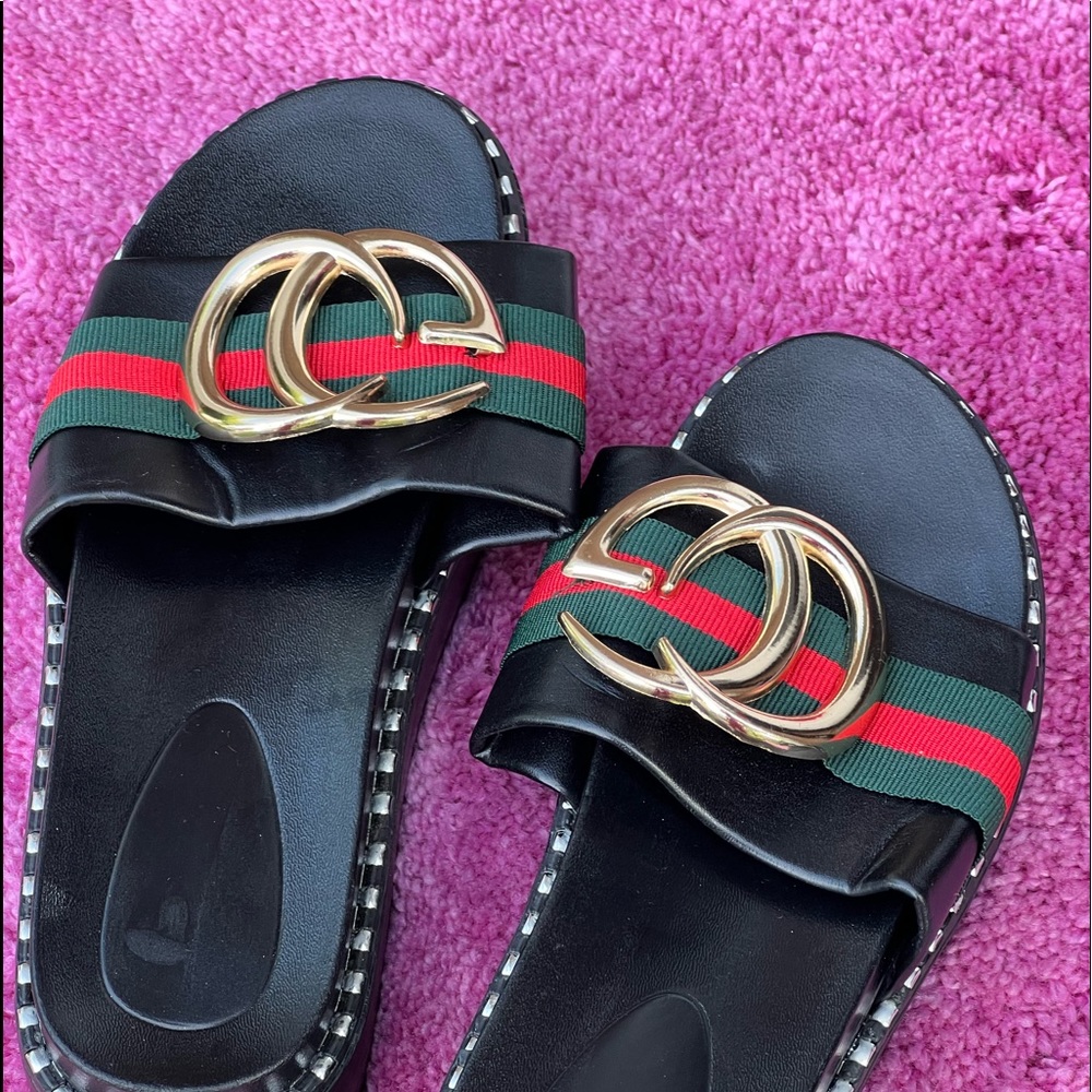 Gucci platform sandals - Picture 3 of 5